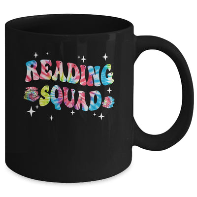 Tie Dye Reading Squad Girls Boys Cute Reading Teacher Mug | teecentury