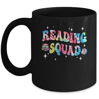 Tie Dye Reading Squad Girls Boys Cute Reading Teacher Mug | teecentury