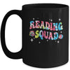 Tie Dye Reading Squad Girls Boys Cute Reading Teacher Mug | teecentury