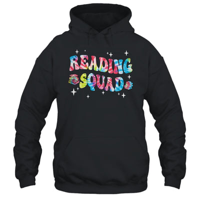 Tie Dye Reading Squad Girls Boys Cute Reading Teacher Shirt & Tank Top | teecentury