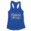 Tie Dye Reading Squad Girls Boys Cute Reading Teacher Shirt & Tank Top | teecentury