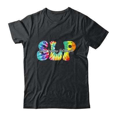 Tie Dye SLP Speech Language Pathologist Speech Therapy Shirt & Hoodie | teecentury