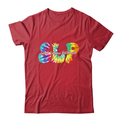Tie Dye SLP Speech Language Pathologist Speech Therapy Shirt & Hoodie | teecentury