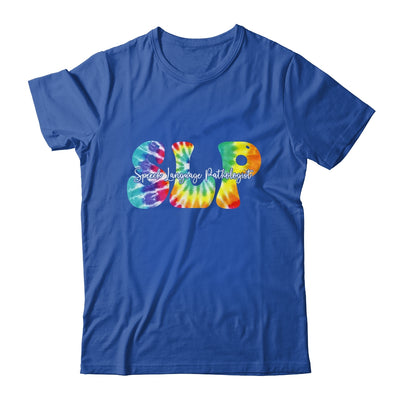 Tie Dye SLP Speech Language Pathologist Speech Therapy Shirt & Hoodie | teecentury