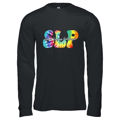 Tie Dye SLP Speech Language Pathologist Speech Therapy Shirt & Hoodie | teecentury