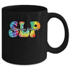 Tie Dye SLP Speech Language Pathologist Speech Therapy Mug | teecentury
