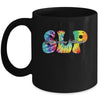 Tie Dye SLP Speech Language Pathologist Speech Therapy Mug | teecentury