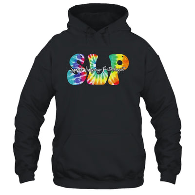 Tie Dye SLP Speech Language Pathologist Speech Therapy Shirt & Hoodie | teecentury