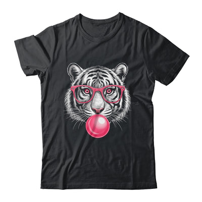 Tiger Face Pink Sunglasses Wild Animal Jungle Women Girls Shirt & Tank Top | teecentury