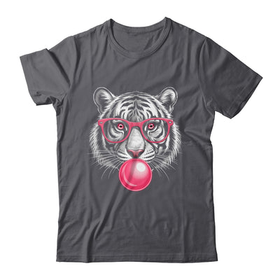 Tiger Face Pink Sunglasses Wild Animal Jungle Women Girls Shirt & Tank Top | teecentury