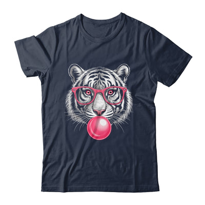 Tiger Face Pink Sunglasses Wild Animal Jungle Women Girls Shirt & Tank Top | teecentury