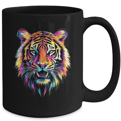 Tiger Face Wild Animal Colorful Tiger For Women Men Kids Mug | teecentury