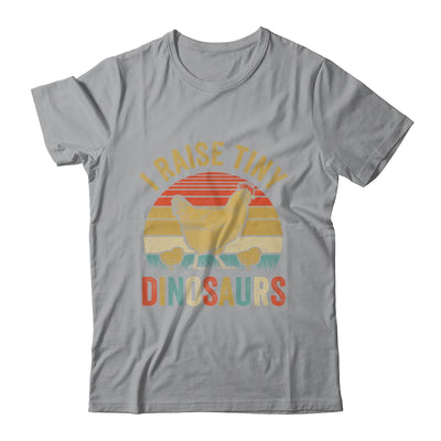 Tiny Dinosaurs Chicken Art For Men Women Farm Lover Farmer Shirt & Tank Top | teecentury