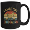 Tiny Dinosaurs Chicken Art For Men Women Farm Lover Farmer Mug | teecentury