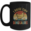 Tiny Dinosaurs Chicken Art For Men Women Farm Lover Farmer Mug | teecentury
