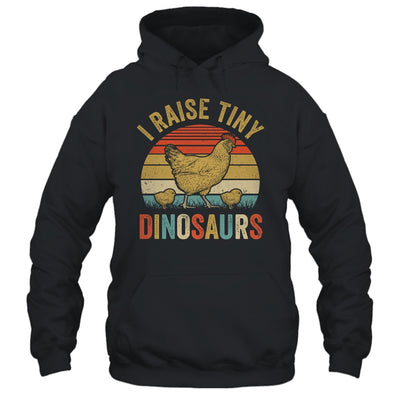 Tiny Dinosaurs Chicken Art For Men Women Farm Lover Farmer Shirt & Tank Top | teecentury