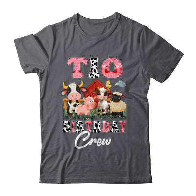 Tio Birthday Crew Farm Cow Birthday Boy Girl Family Shirt & Hoodie | teecentury