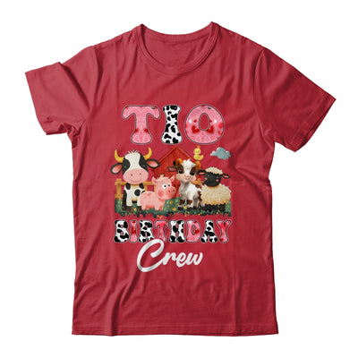 Tio Birthday Crew Farm Cow Birthday Boy Girl Family Shirt & Hoodie | teecentury