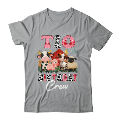 Tio Birthday Crew Farm Cow Birthday Boy Girl Family Shirt & Hoodie | teecentury