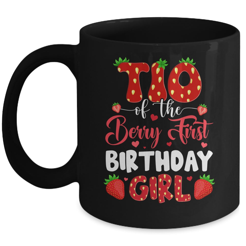 Tio Of The Berry First Birthday Of Girl Strawberry Mug | teecentury