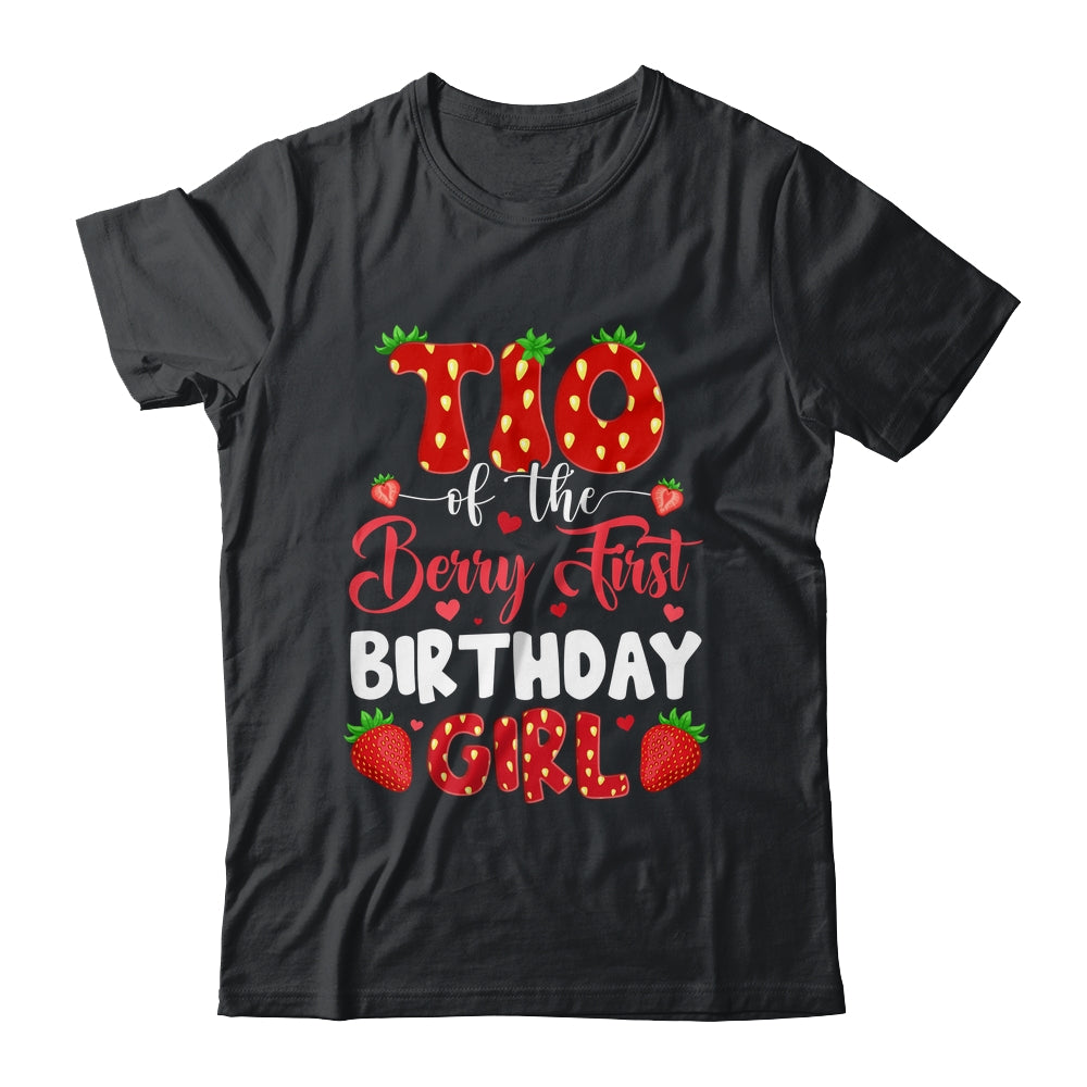 Tio Of The Berry First Birthday Of Girl Strawberry Shirt & Hoodie | teecentury