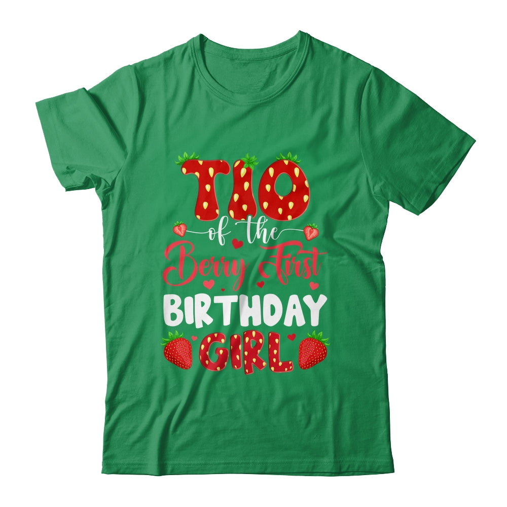 Tio Of The Berry First Birthday Of Girl Strawberry Shirt & Hoodie | teecentury