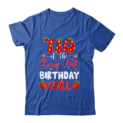 Tio Of The Berry First Birthday Of Girl Strawberry Shirt & Hoodie | teecentury