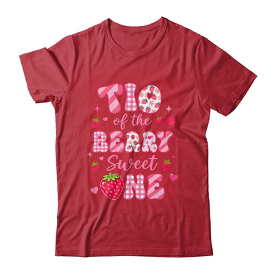 Tio Of The Berry Sweet One Strawberry First Birthday Shirt & Hoodie | teecentury