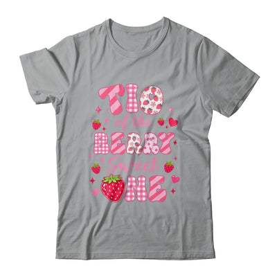 Tio Of The Berry Sweet One Strawberry First Birthday Shirt & Hoodie | teecentury
