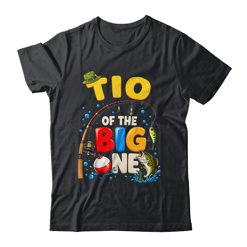 Tio Of The Big One Fishing Birthday Boy Family Party Shirt & Hoodie | teecentury