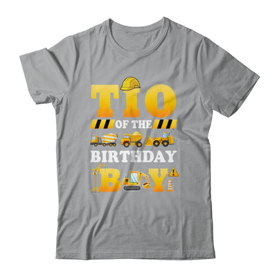 Tio Of The Birthday Boy Construction Matching Family Shirt & Hoodie | teecentury