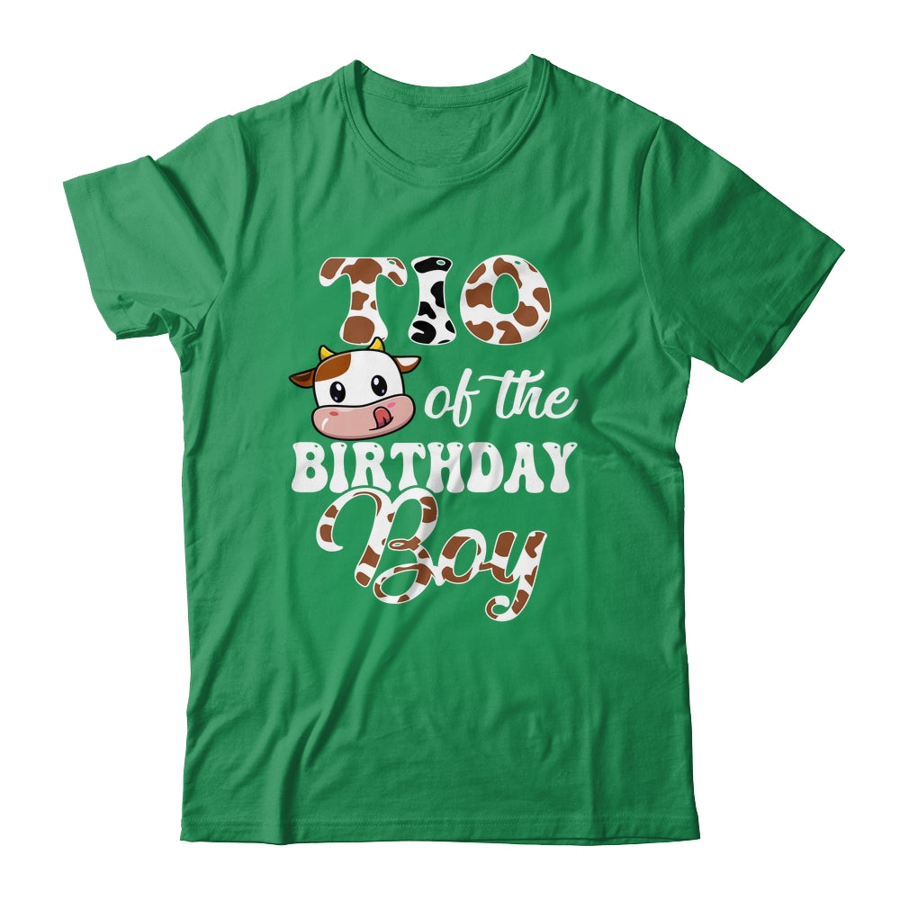 Tio Of The Birthday Boy Cow Farm 1st Birthday Boy Shirt & Hoodie | teecentury