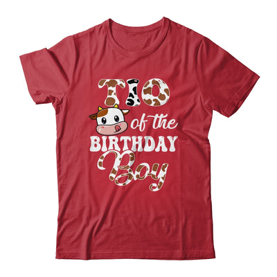 Tio Of The Birthday Boy Cow Farm 1st Birthday Boy Shirt & Hoodie | teecentury