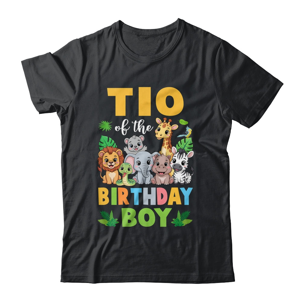 Tio Of The Birthday Boy Kids Safari Jungle Animal Shirt & Hoodie | teecentury