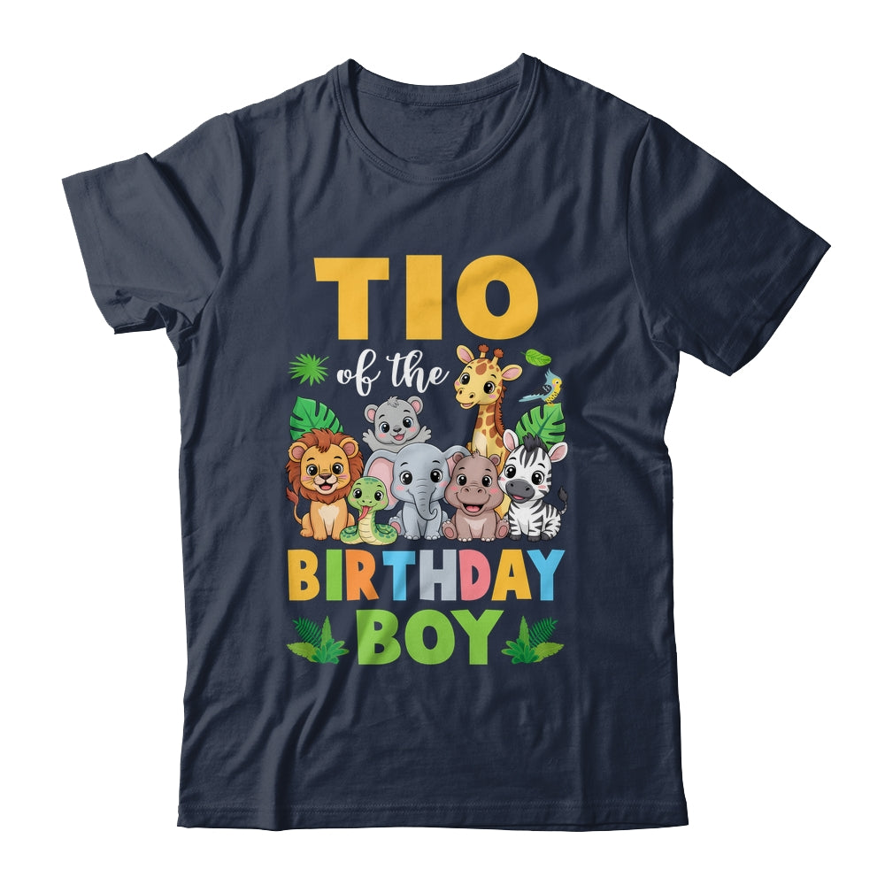 Tio Of The Birthday Boy Kids Safari Jungle Animal Shirt & Hoodie | teecentury