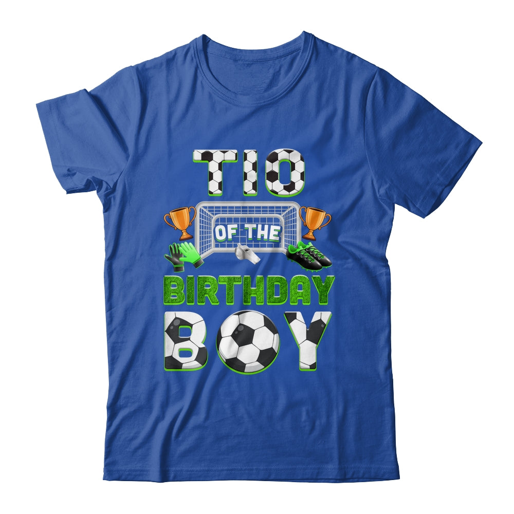 Tio Of The Birthday Boy Soccer Family Matching Party Shirt & Hoodie | teecentury