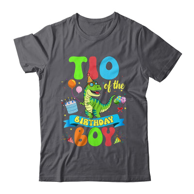 Tio Of The Birthday Boy TRex Dinosaur Birthday Family Shirt & Hoodie | teecentury