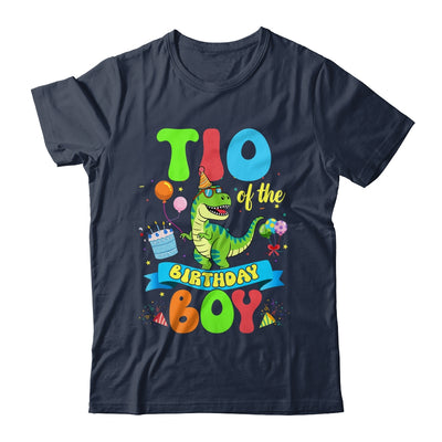 Tio Of The Birthday Boy TRex Dinosaur Birthday Family Shirt & Hoodie | teecentury
