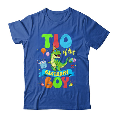 Tio Of The Birthday Boy TRex Dinosaur Birthday Family Shirt & Hoodie | teecentury