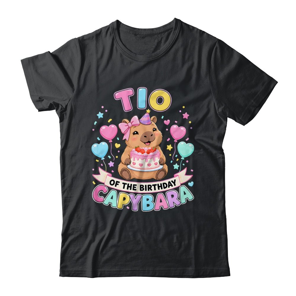 Tio Of The Birthday Capybara Birthday Girl Family Shirt & Hoodie | teecentury