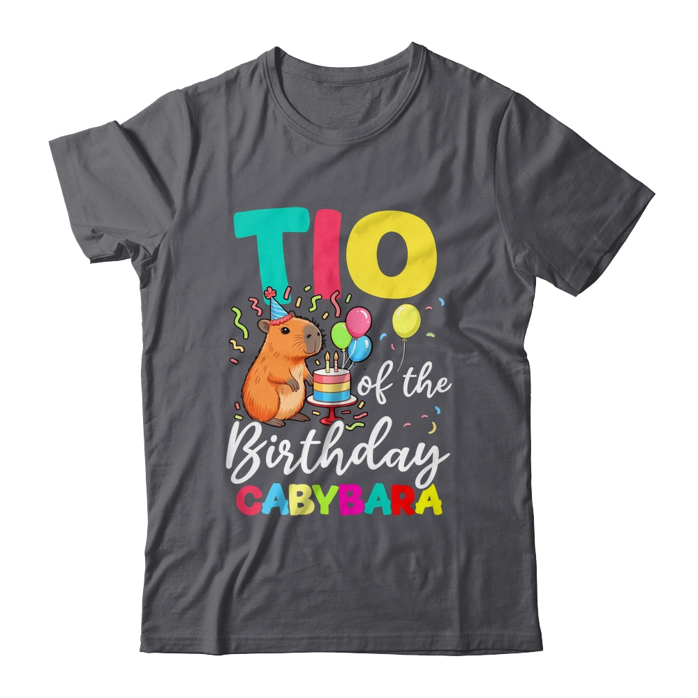 Tio Of The Birthday Capybara Girl Bday Party Family Shirt & Hoodie | teecentury