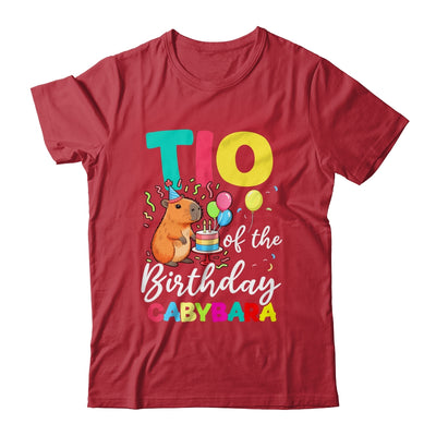 Tio Of The Birthday Capybara Girl Bday Party Family Shirt & Hoodie | teecentury