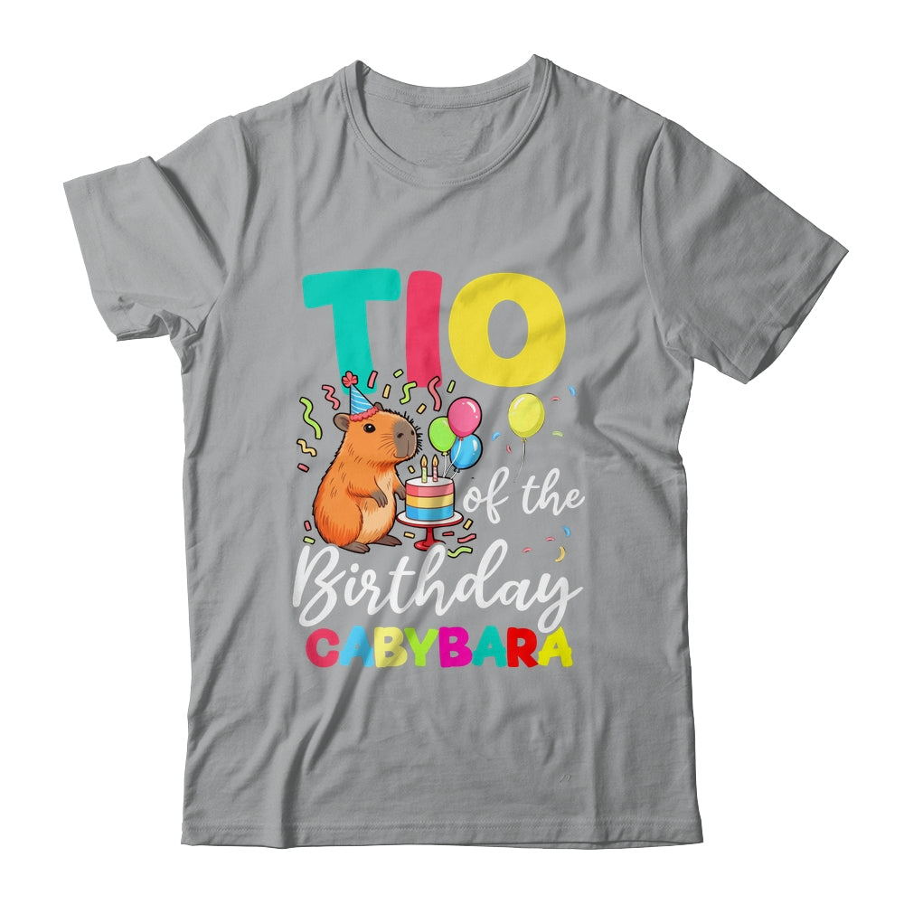 Tio Of The Birthday Capybara Girl Bday Party Family Shirt & Hoodie | teecentury