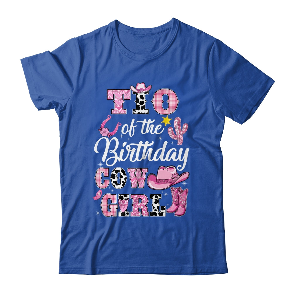 Tio Of The Birthday Cow Girl Western Cowgirl 1st Birthday Shirt & Hoodie | teecentury