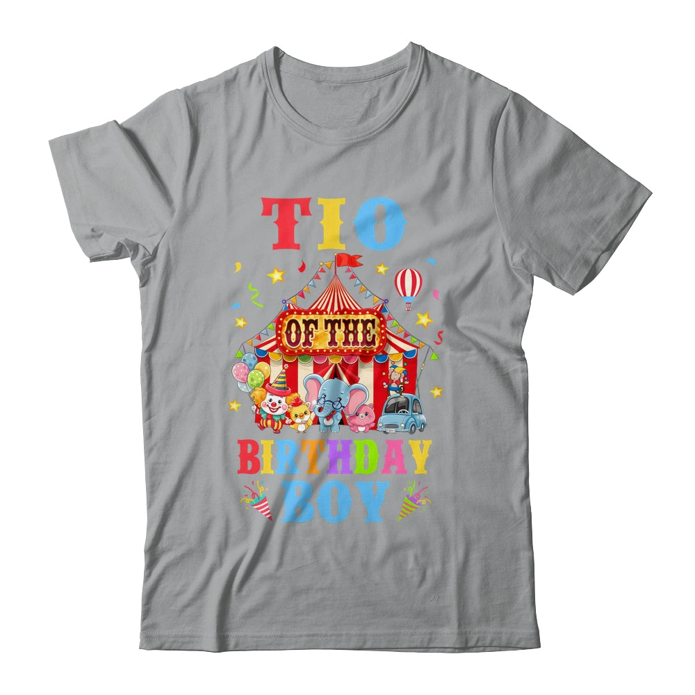 Tio Of The Birthday For Boy Circus Carnival Theme Party Shirt & Hoodie | teecentury