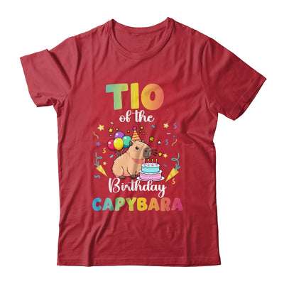 Tio Of The Birthday Girl Capybara Bday Party Family Shirt & Hoodie | teecentury