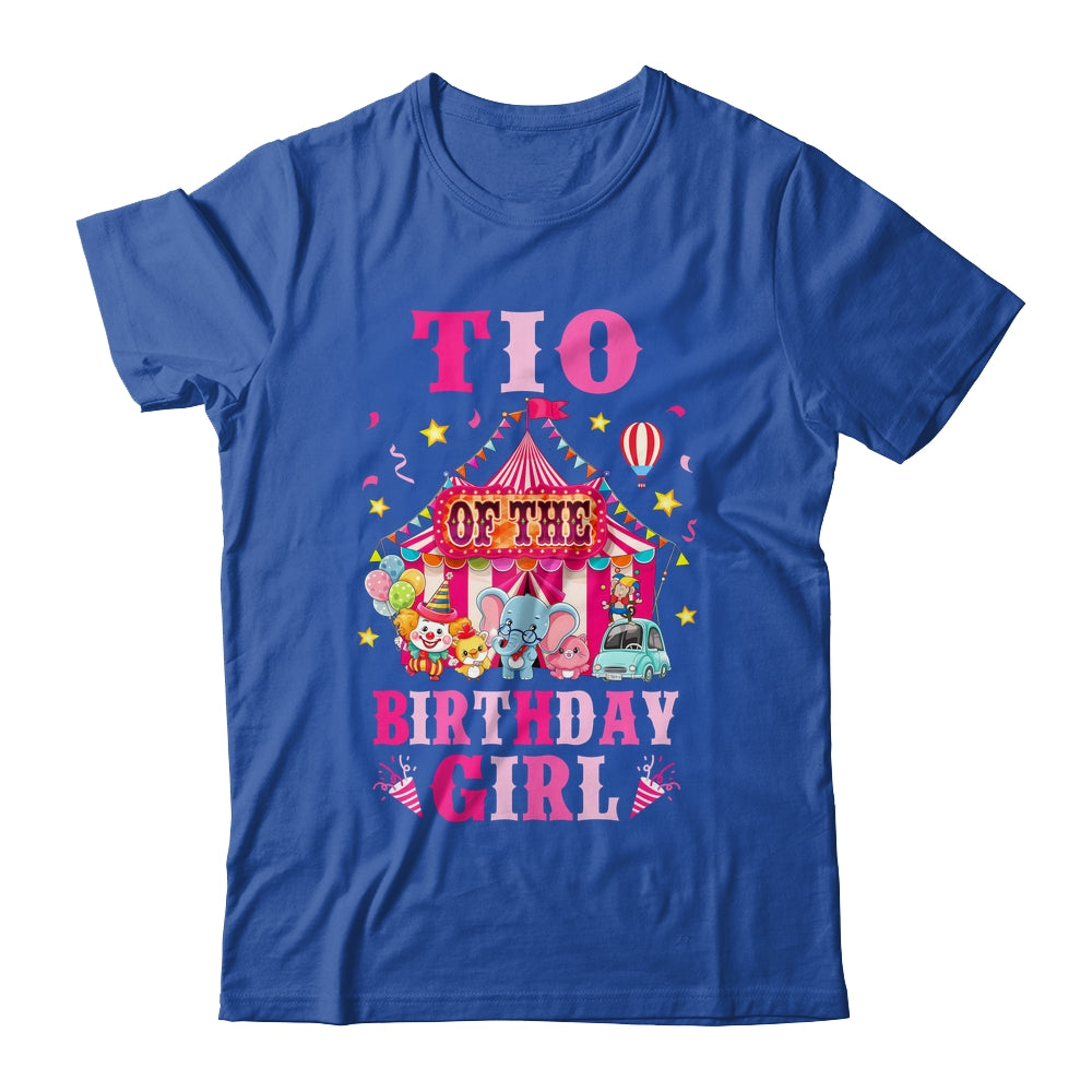 Tio Of The Birthday Girl Circus Carnival Family Party Shirt & Hoodie | teecentury