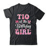 Tio Of The Birthday Girl Family Pink Coquette Bow Shirt & Hoodie | teecentury