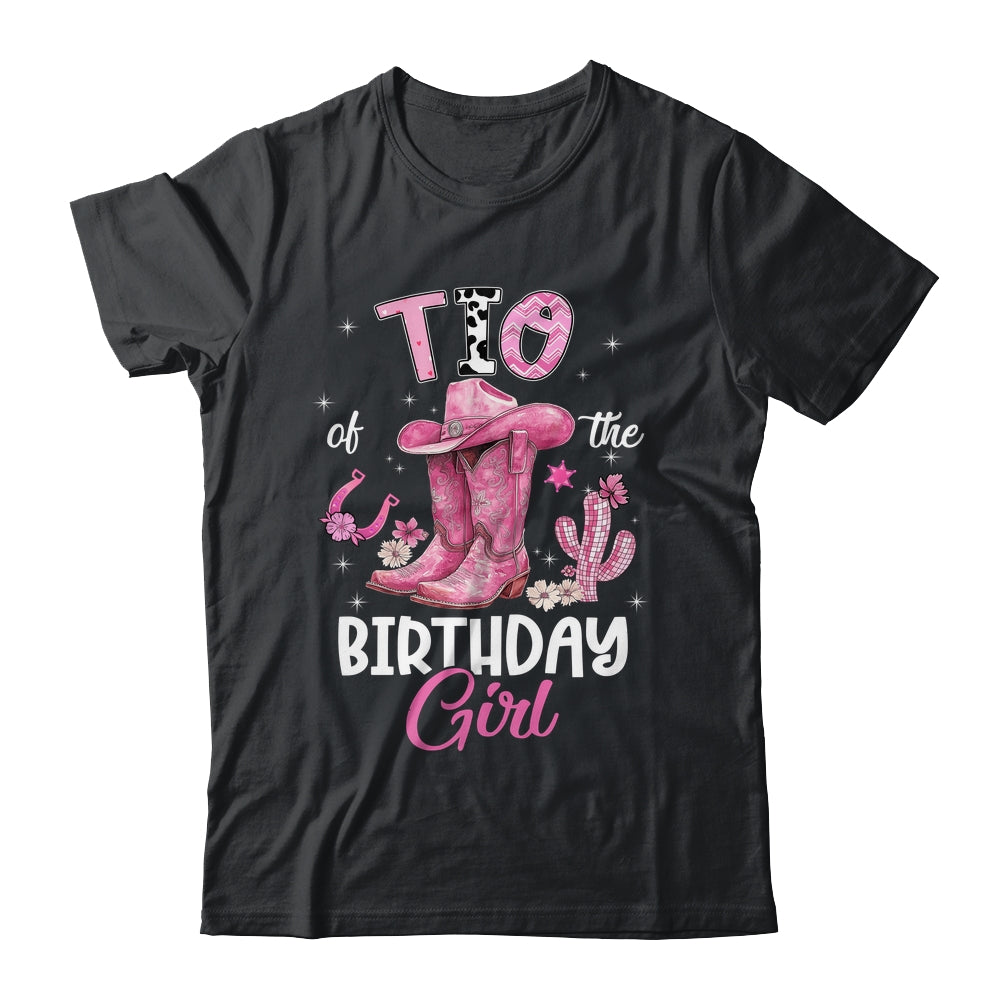 Tio Of The Birthday Girl Pink Cowgirl Western Cow Girl Shirt & Hoodie | teecentury
