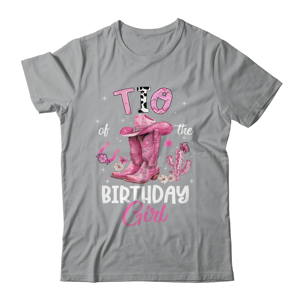 Tio Of The Birthday Girl Pink Cowgirl Western Cow Girl Shirt & Hoodie | teecentury